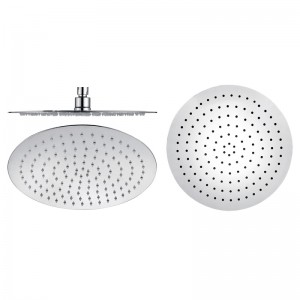 Dove Chrome Round Shower Head